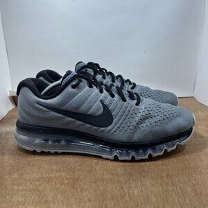 Nike Air Max 2017 Mens Size 12 Cool Gray Black Athletic Running Shoes Sneakers